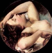 Brocky, Karoly Sleeping Bacchante oil painting picture wholesale